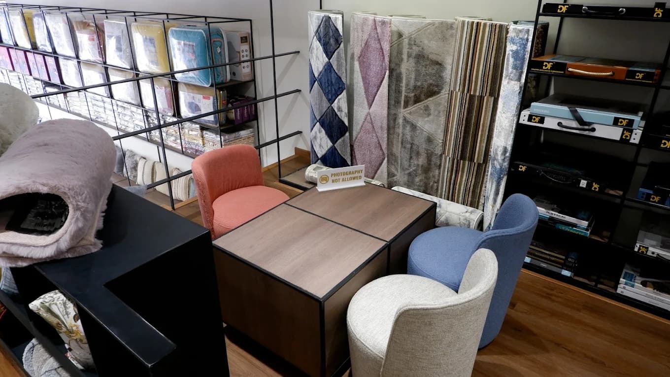 Upholstery fabric wall